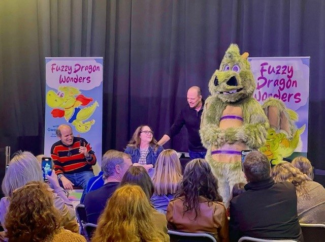 Fuzzy Dragon, Peoples Management, author and illustrator